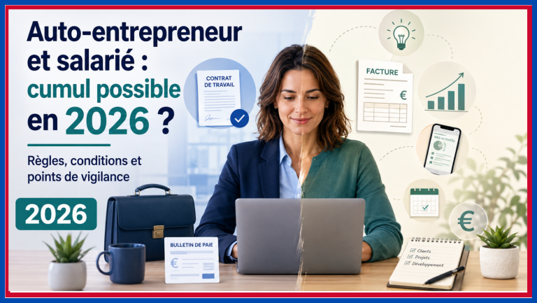 Peut-on être auto-entrepreneur et salarié en même temps ? Les règles du cumul en 2026