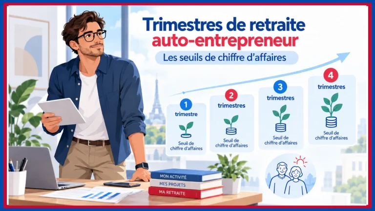 Trimestres-de-retraite autoentrepreneur les-seuils de chiffre d'affaires.