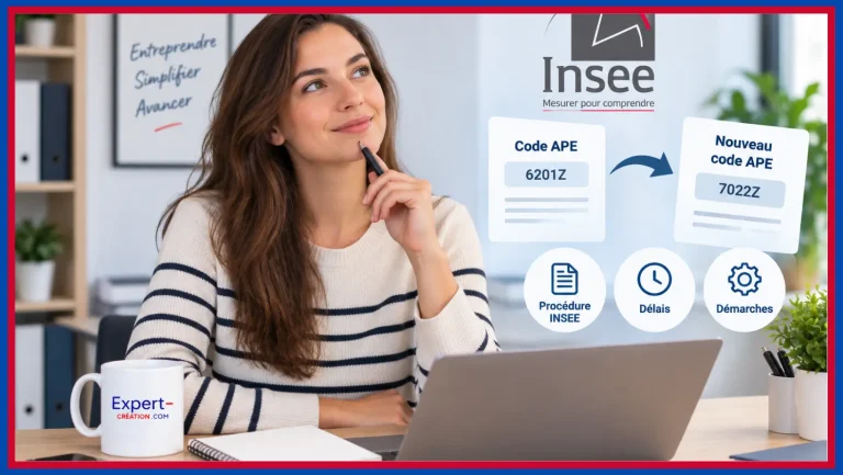 Modifier son code APE : procédure INSEE, délais et démarches